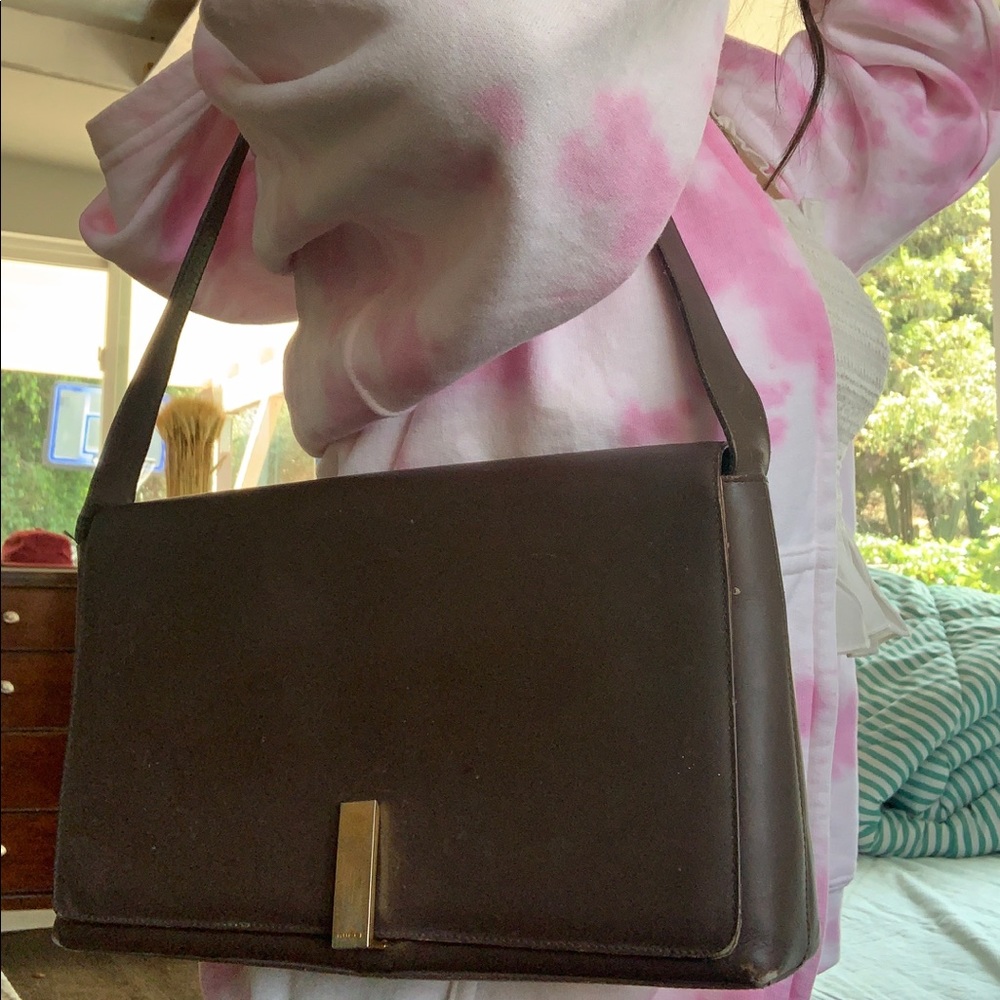 Gucci brown shoulder bag